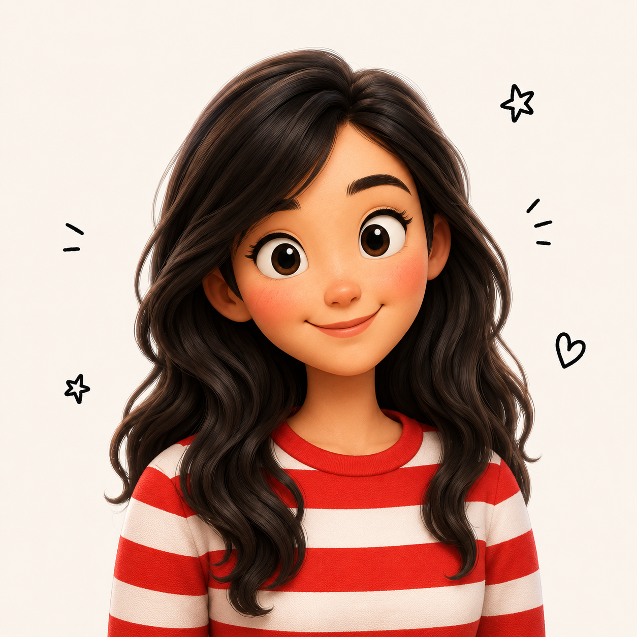 Illustrated portrait of the tutor